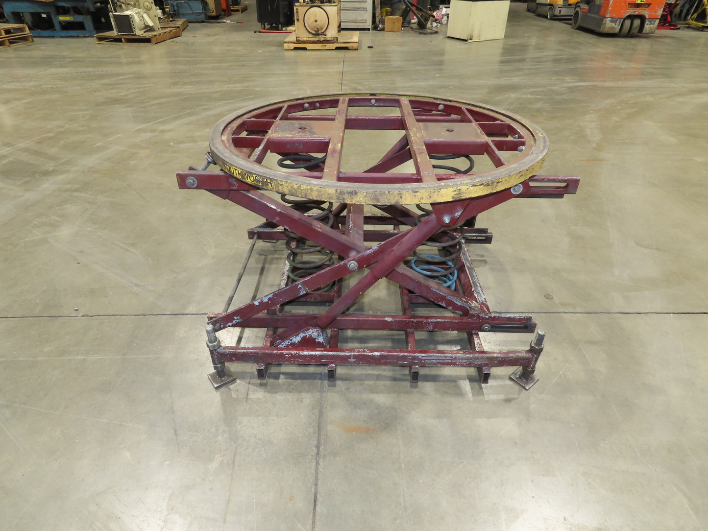 Southworth Pallet Pal 360 Positioner Rotator Spring Level Loader Turntable 43"