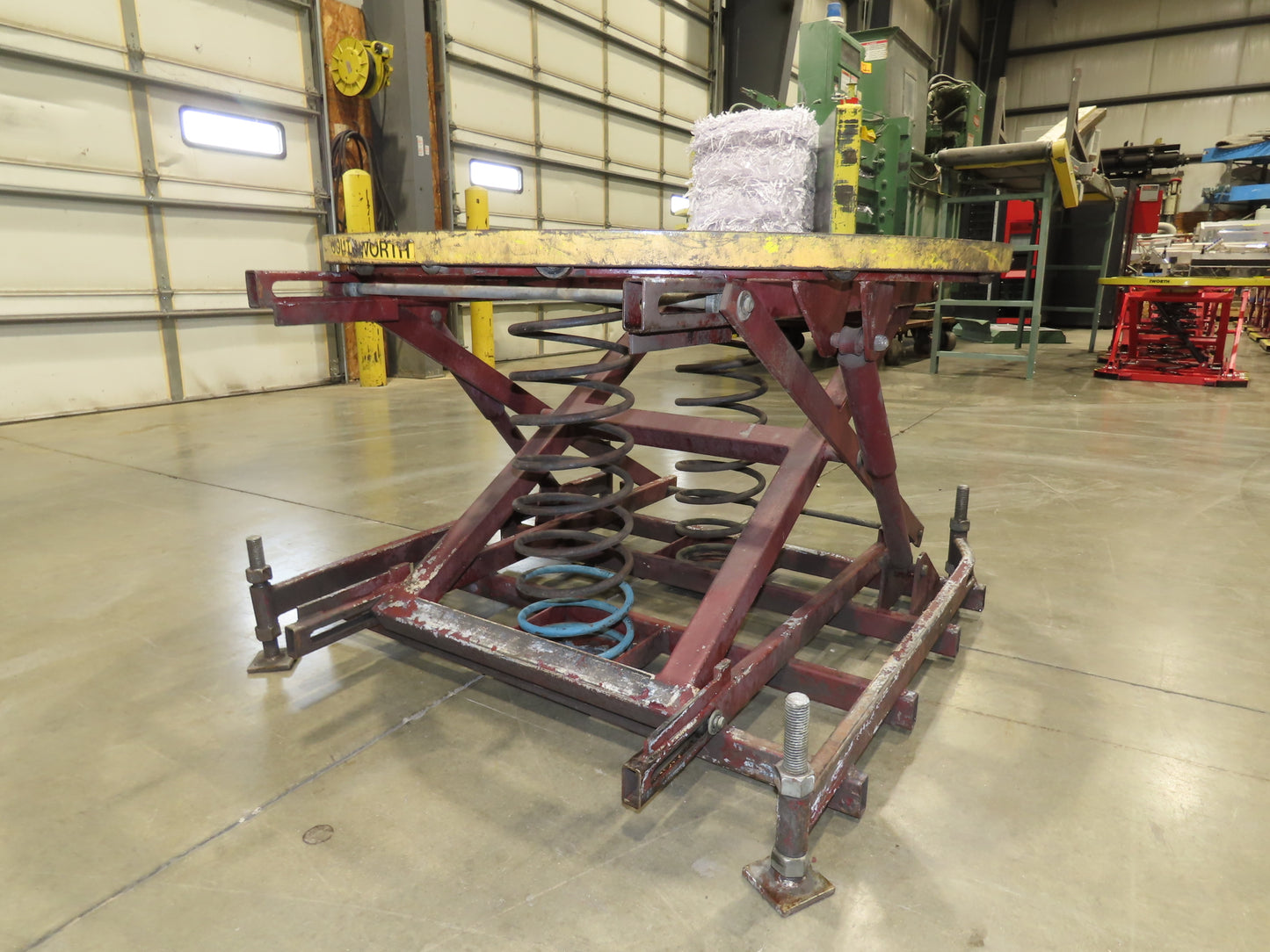 Southworth Pallet Pal 360 Positioner Rotator Spring Level Loader Turntable 43"