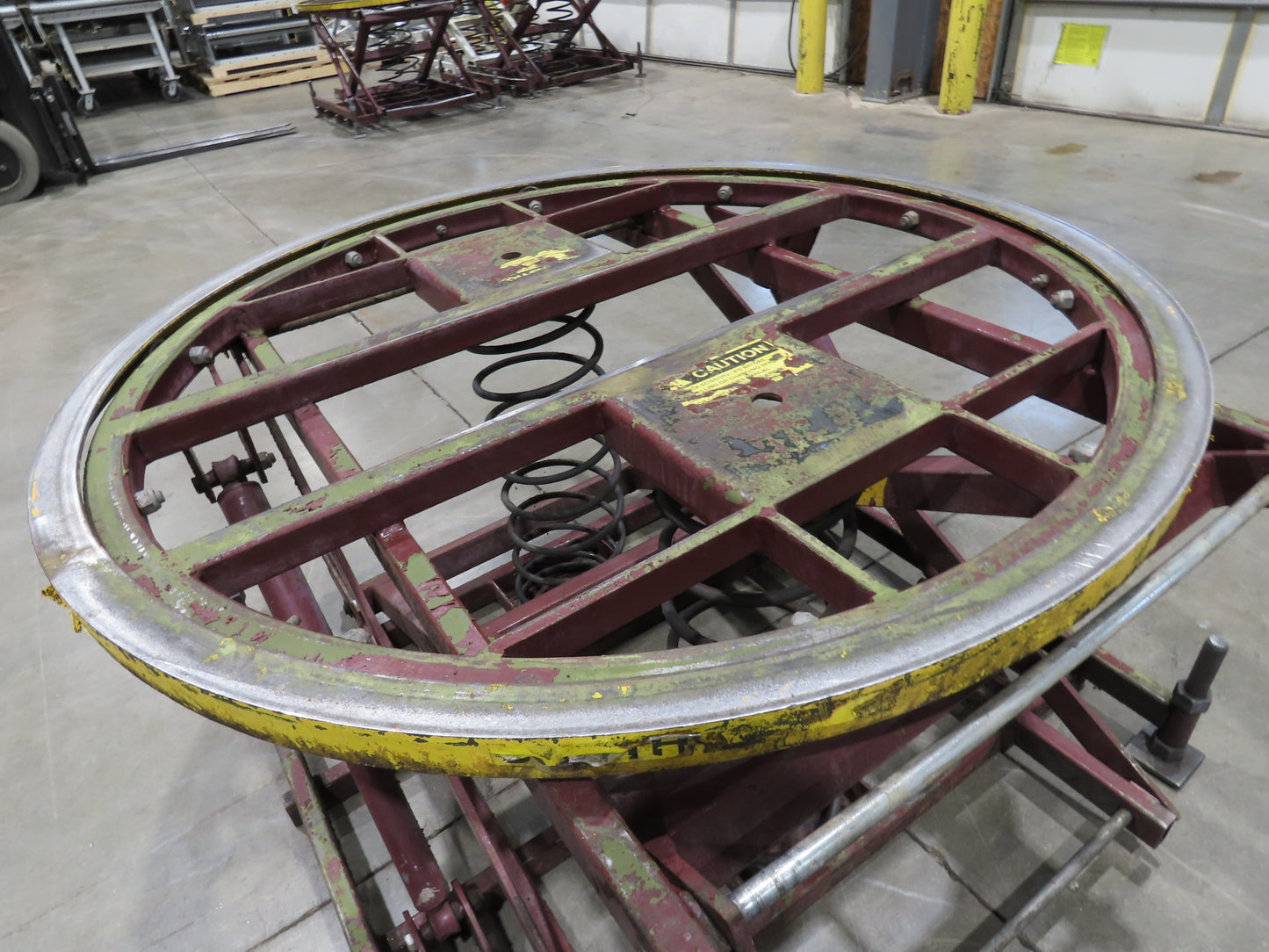 Southworth Pallet Pal 360 Positioner Rotator Spring Level Loader Turntable 43"