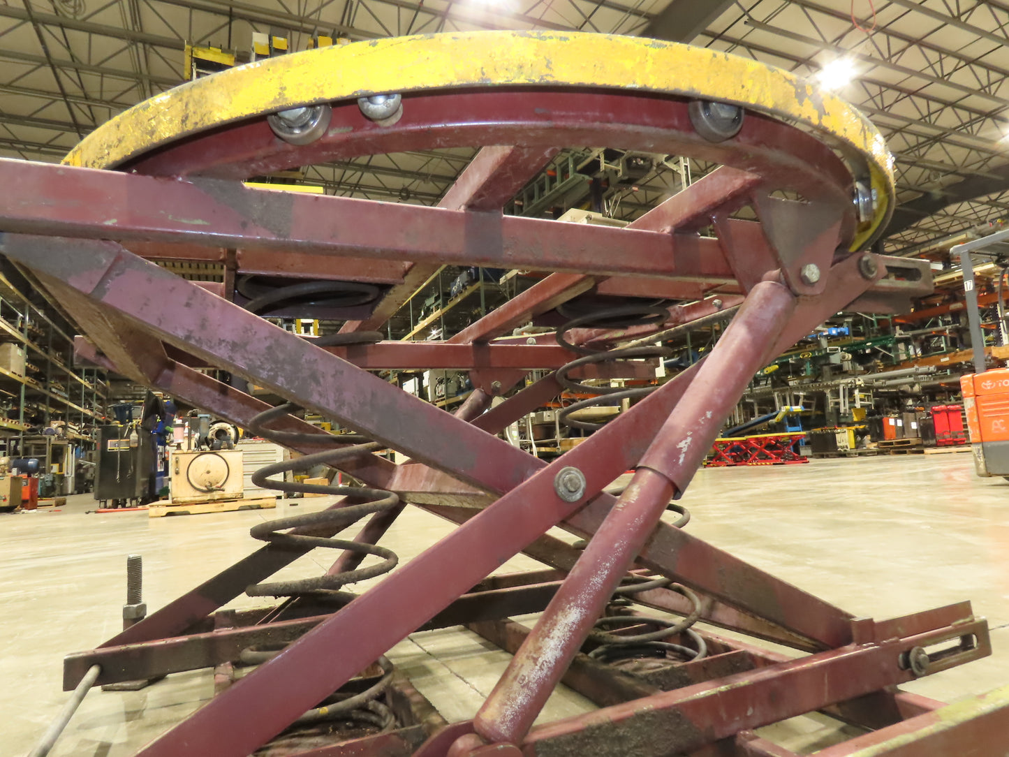 Southworth Pallet Pal 360 Positioner Rotator Spring Level Loader Turntable 43"