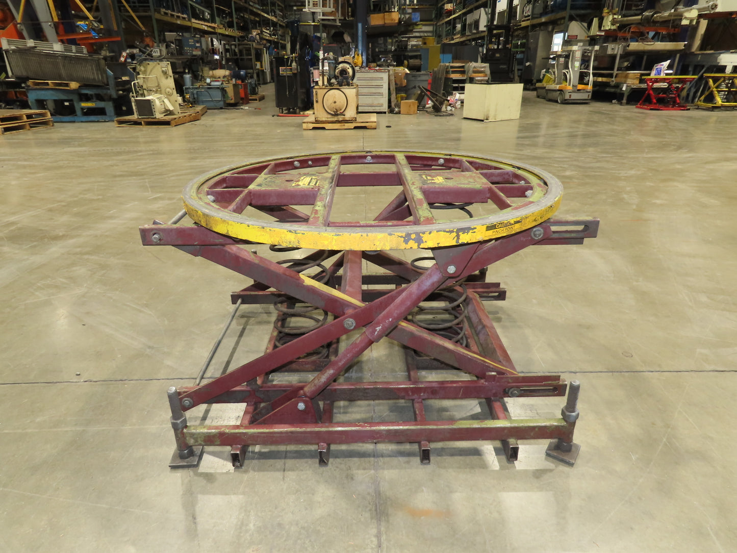 Southworth Pallet Pal 360 Positioner Rotator Spring Level Loader Turntable 43"