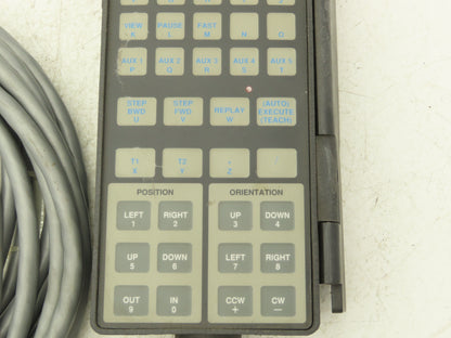 Cincinnati Milacron 3-424-1993A CNC HMI Teach Pendant Operator Control 20' Cord