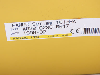 Fanuc A02B-0236-B617 CNC HMI Controller Panel Display Monitor Series MSC-502