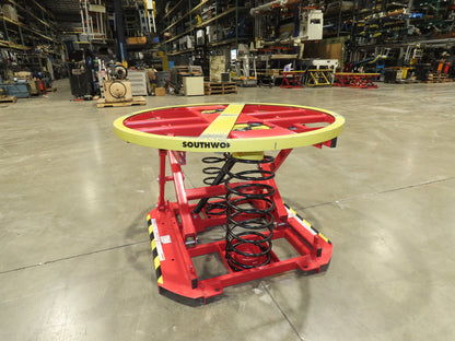 Southworth CPQ Pallet Pal Positioner Spring Level Loader Turntable 4500Lb 28"H