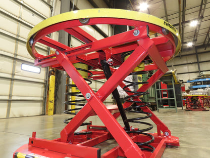 Southworth CPQ Pallet Pal Positioner Spring Level Loader Turntable 4500Lb 28"H