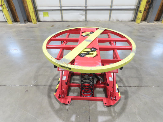 Southworth CPQ Pallet Pal Positioner Spring Level Loader Turntable 4500Lb 28"H