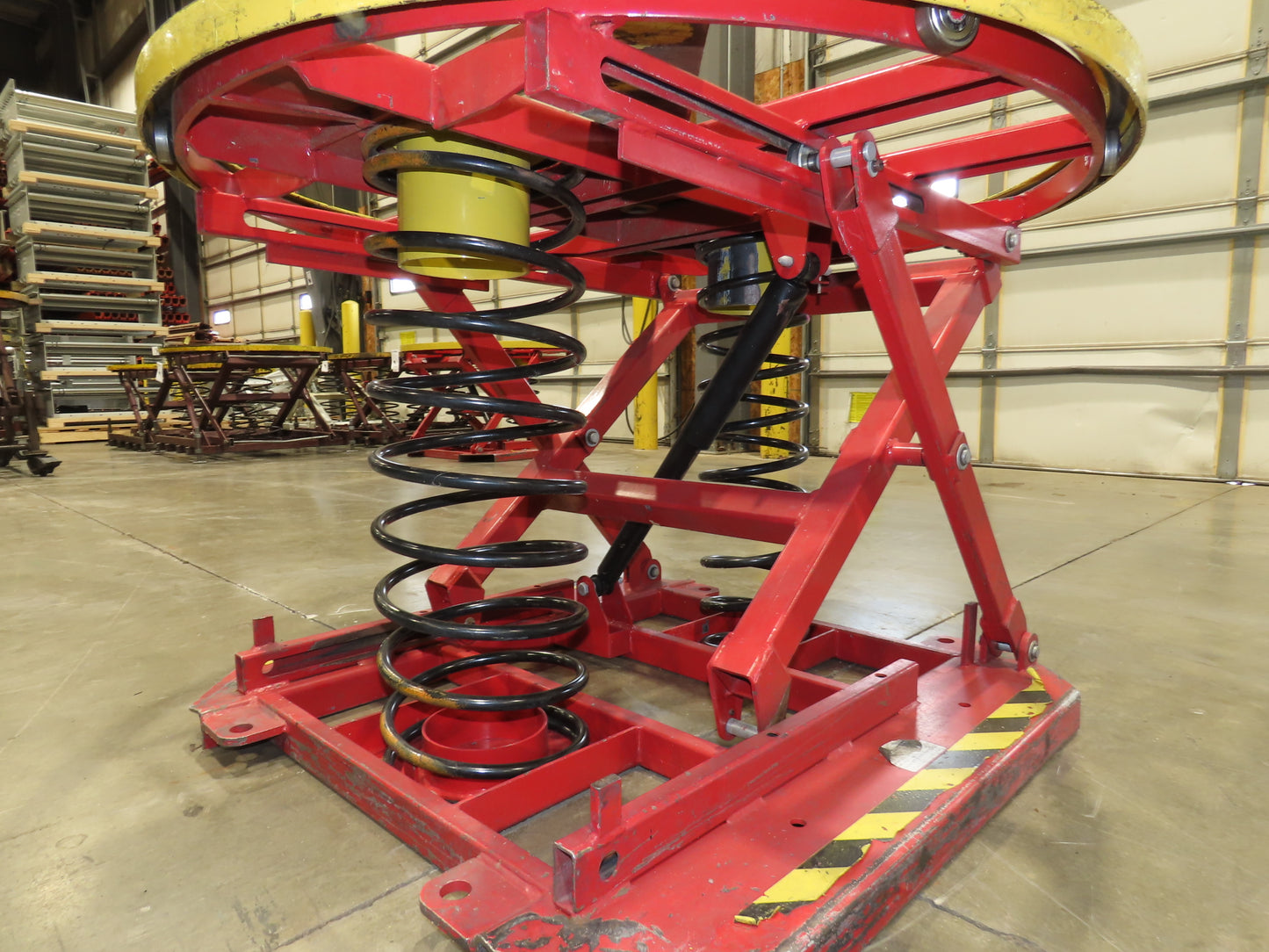 Southworth 4ZC16 Pallet Pal Positioner Spring Level Loader Turntable 4500Lb 28"H