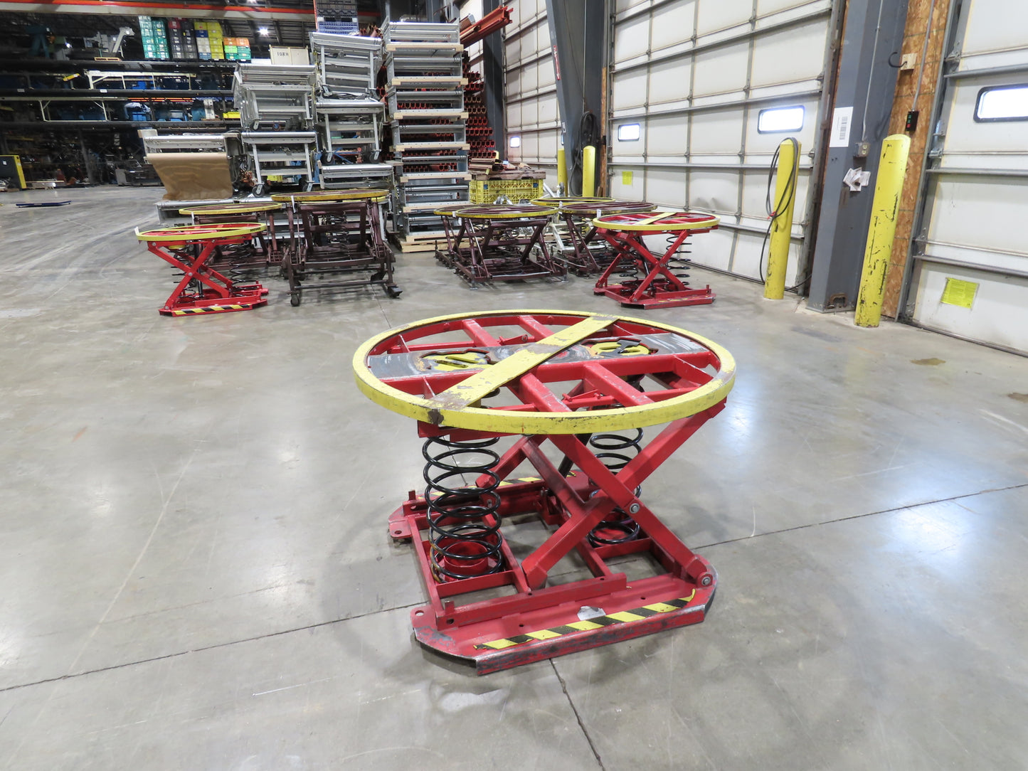 Southworth 4ZC16 Pallet Pal Positioner Spring Level Loader Turntable 4500Lb 28"H