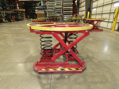 Southworth 4ZC16 Pallet Pal Positioner Spring Level Loader Turntable 4500Lb 28"H