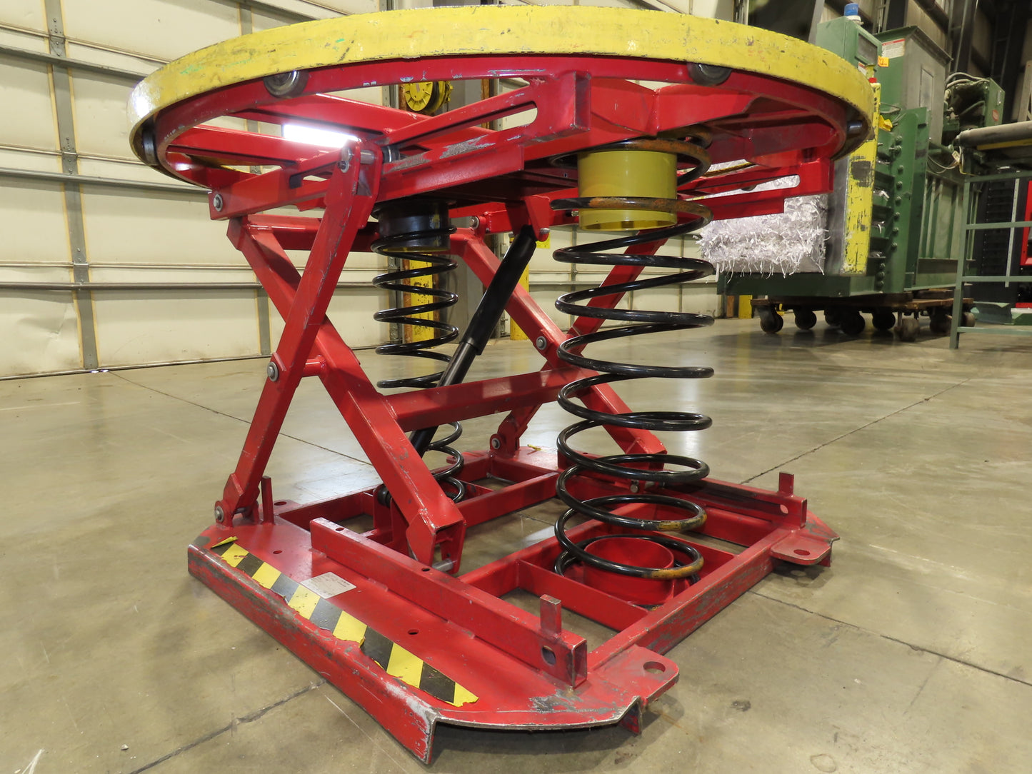 Southworth 4ZC16 Pallet Pal Positioner Spring Level Loader Turntable 4500Lb 28"H