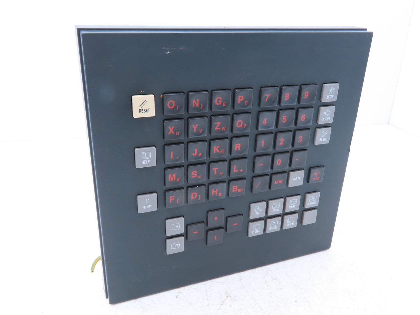 Fanuc A02B-0236-C129/M MDI Unit Operator Keypad CNC Control Panel