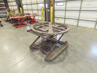 Southworth Pallet Pal Positioner Rotary Spring Level Loader Turntable 30"H