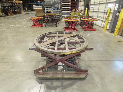 Southworth Pallet Pal Positioner Rotary Spring Level Loader Turntable 30"H
