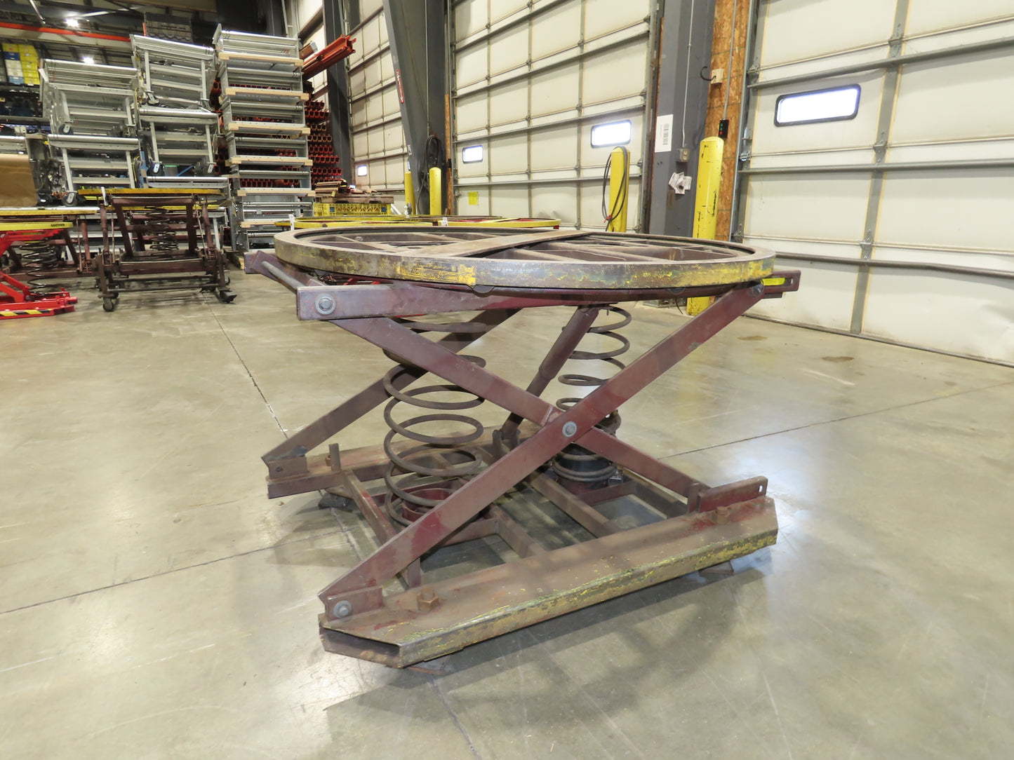 Southworth Pallet Pal Positioner Rotary Spring Level Loader Turntable 30"H