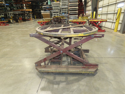 Southworth Pallet Pal Positioner Rotary Spring Level Loader Turntable 30"H