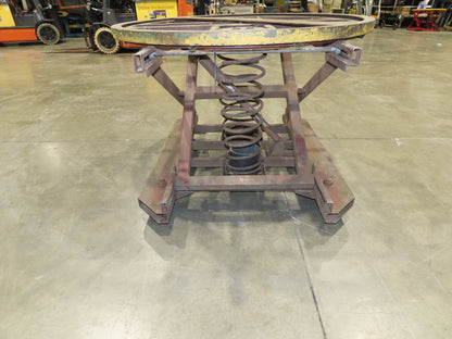 Southworth Pallet Pal Positioner Rotary Spring Level Loader Turntable 30"H