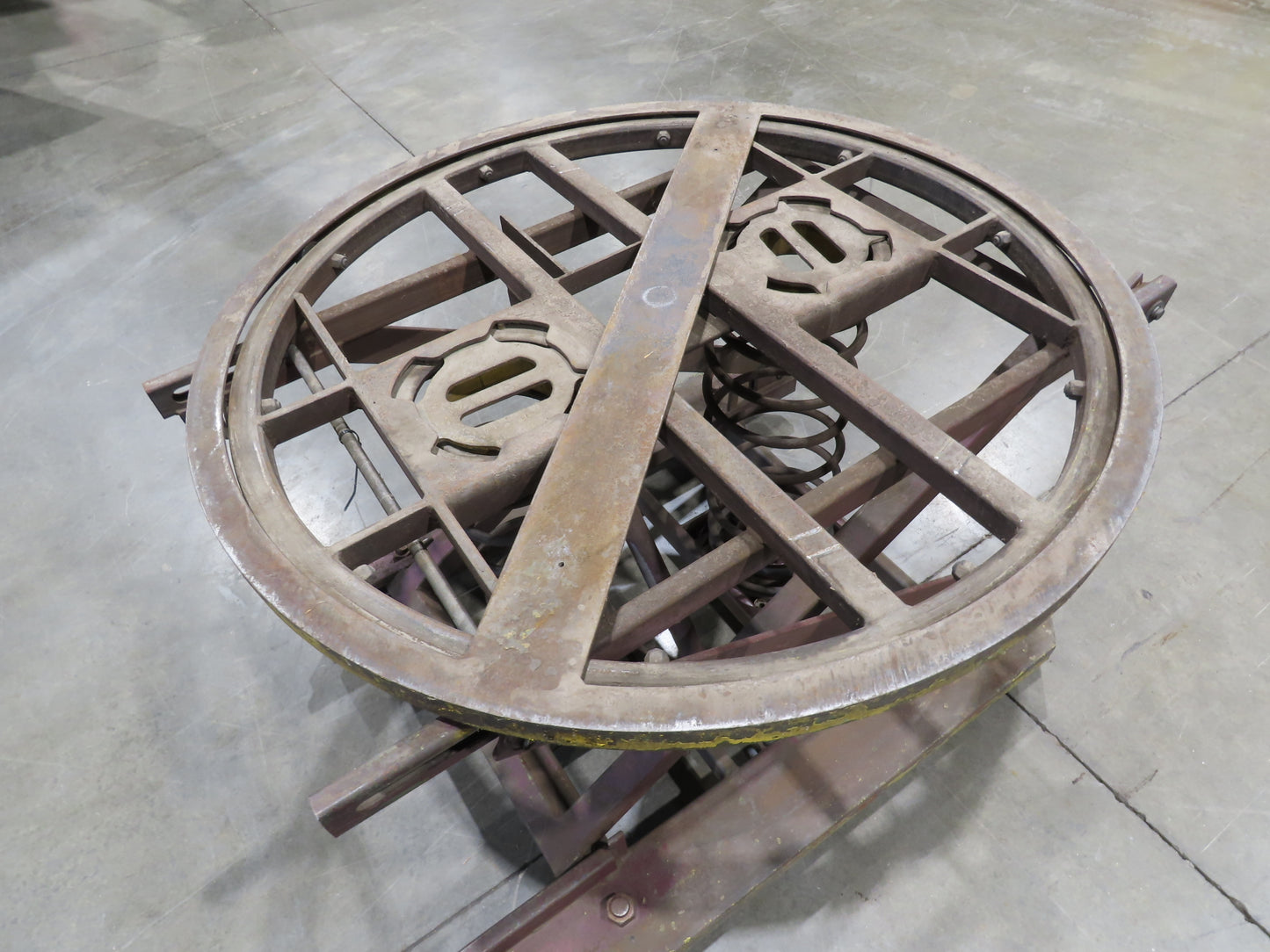 Southworth Pallet Pal Positioner Rotary Spring Level Loader Turntable 30"H