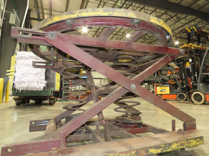 Southworth Pallet Pal Positioner Rotary Spring Level Loader Turntable 30"H
