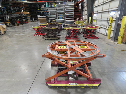 Southworth Pallet Pal Positioner Rotary Spring Level Loader Turntable 28"H