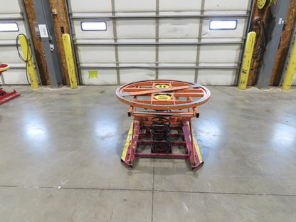 Southworth Pallet Pal Positioner Rotary Spring Level Loader Turntable 28"H