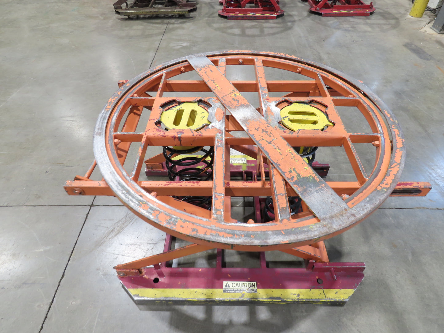 Southworth Pallet Pal Positioner Rotary Spring Level Loader Turntable 28"H