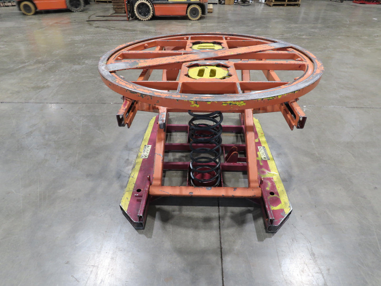 Southworth Pallet Pal Positioner Rotary Spring Level Loader Turntable 28"H