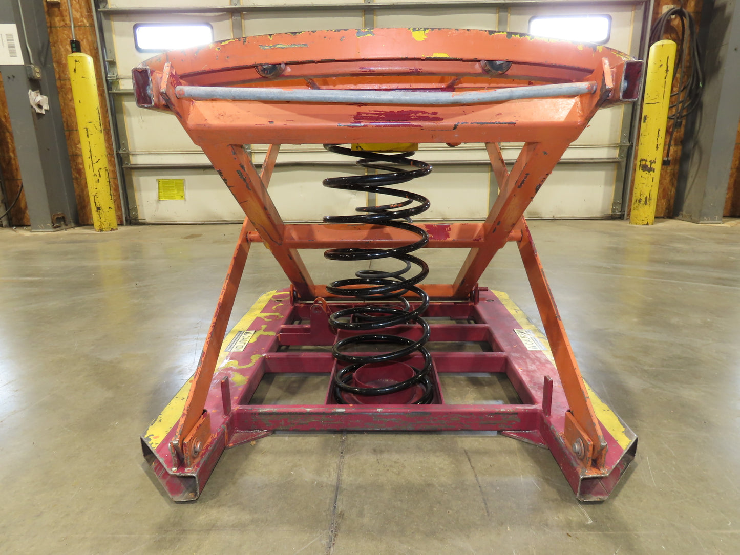 Southworth Pallet Pal Positioner Rotary Spring Level Loader Turntable 28"H