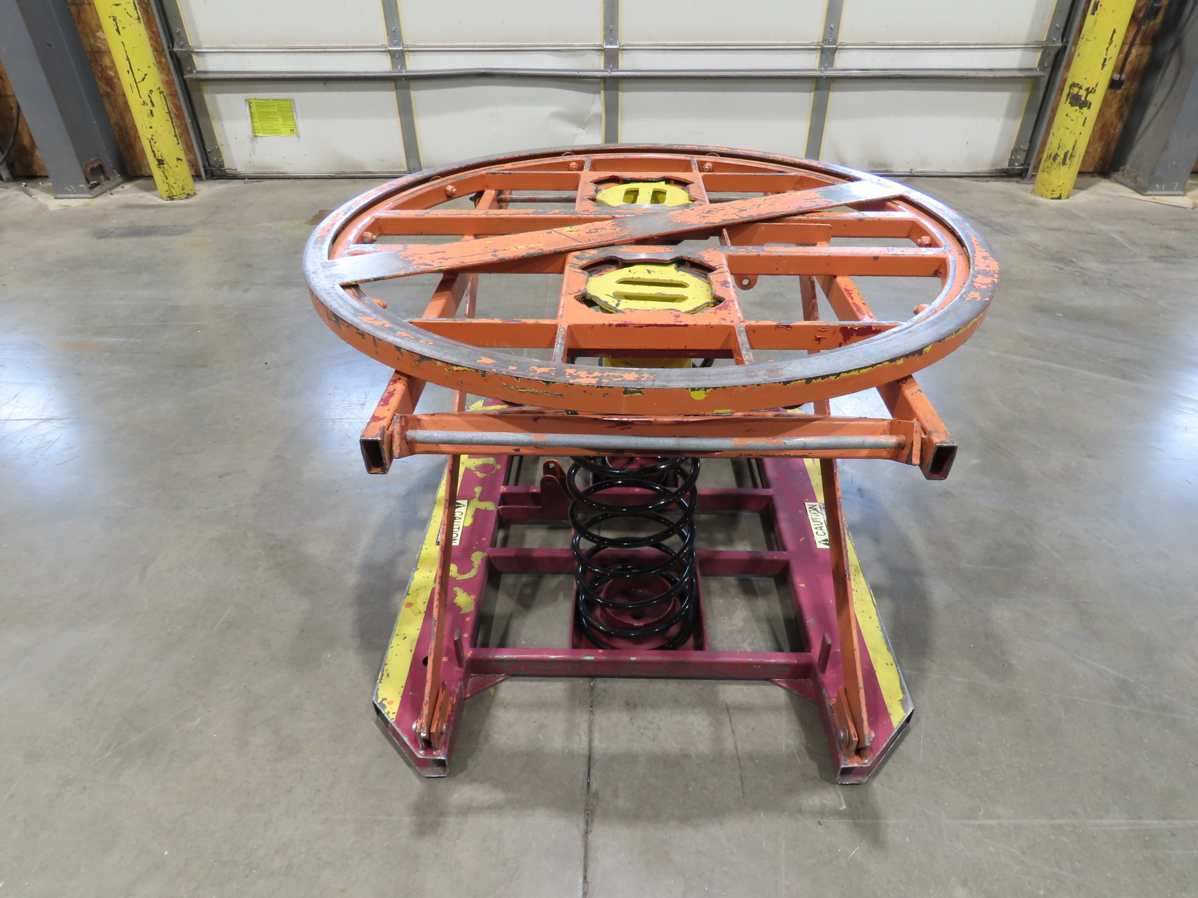 Rotarty Spring Southworth Pallet Pal Positioner Rotary Spring Level Loader Turntable ...