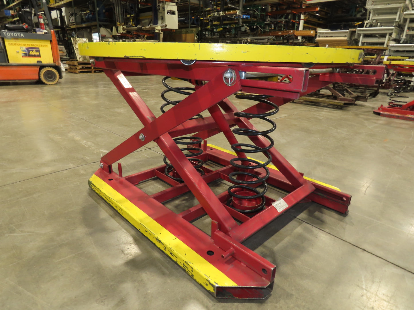 Southworth Pallet Pal 2 Positioner Rotary Spring Level Loader Turntable 4500Lb