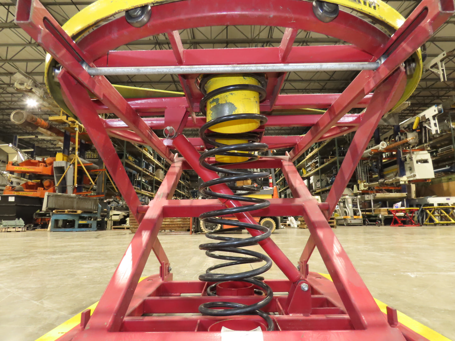 Southworth Pallet Pal 2 Positioner Rotary Spring Level Loader Turntable 4500Lb