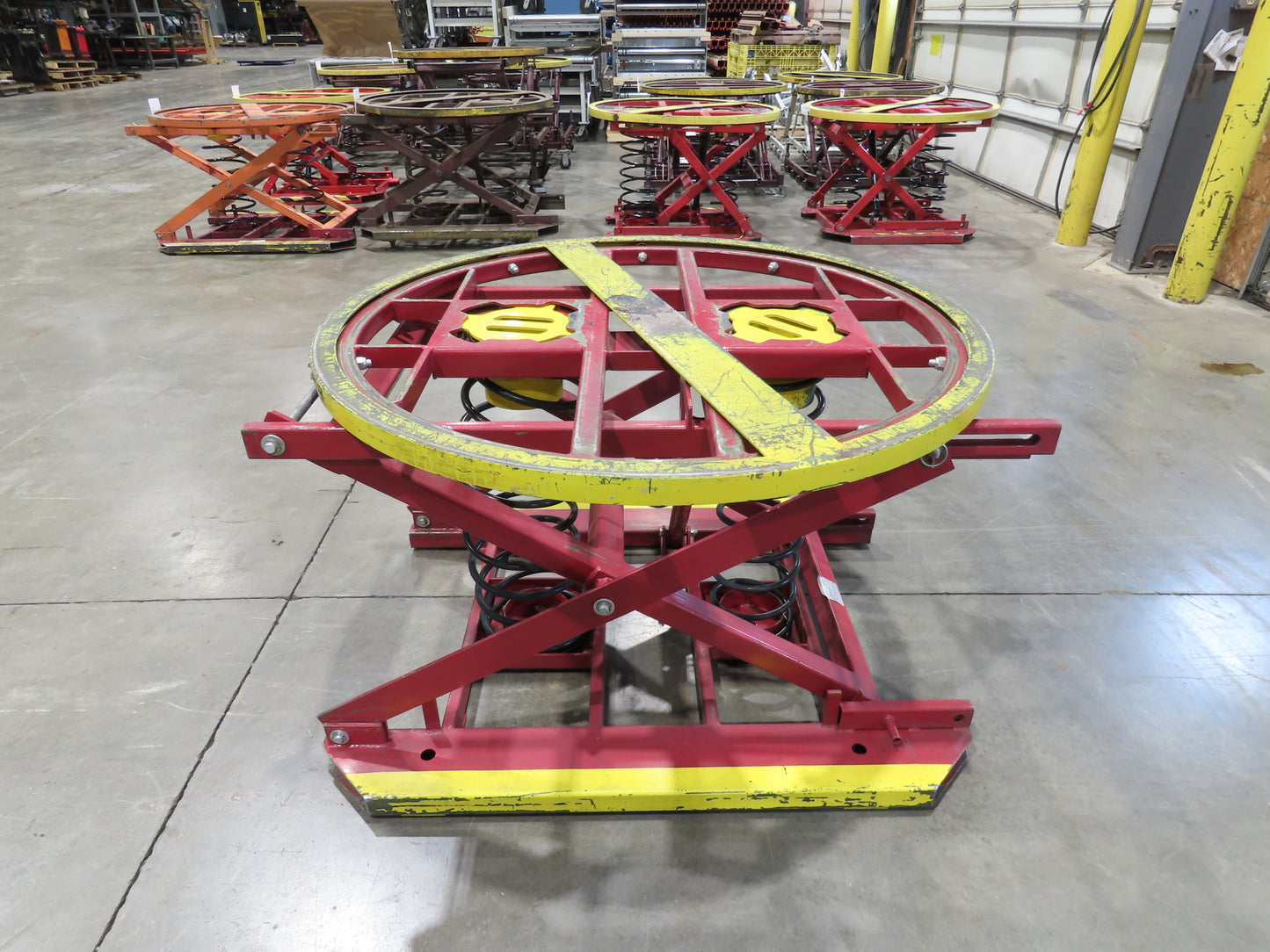Southworth Pallet Pal 2 Positioner Rotary Spring Level Loader Turntable 4500Lb