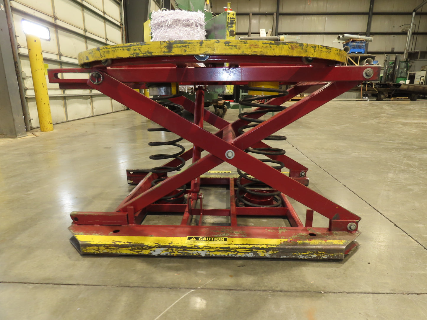 Southworth Pallet Pal Positioner Rotary Spring Level Loader Turntable 4500Lb