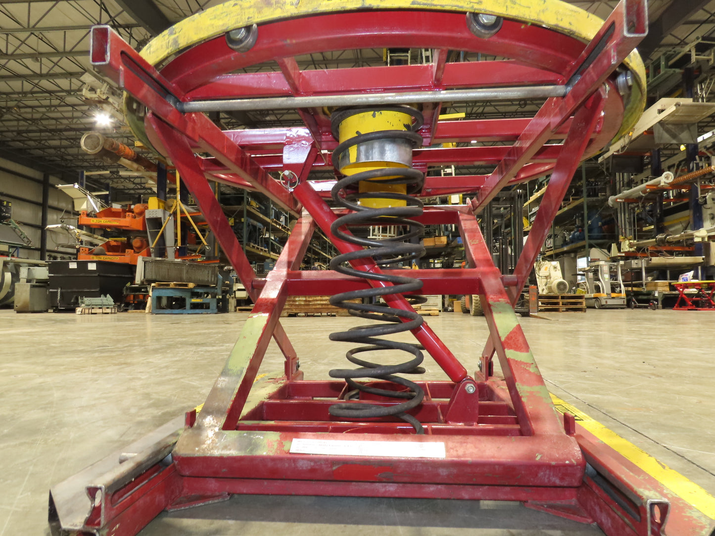 Southworth Pallet Pal Positioner Rotary Spring Level Loader Turntable 4500Lb