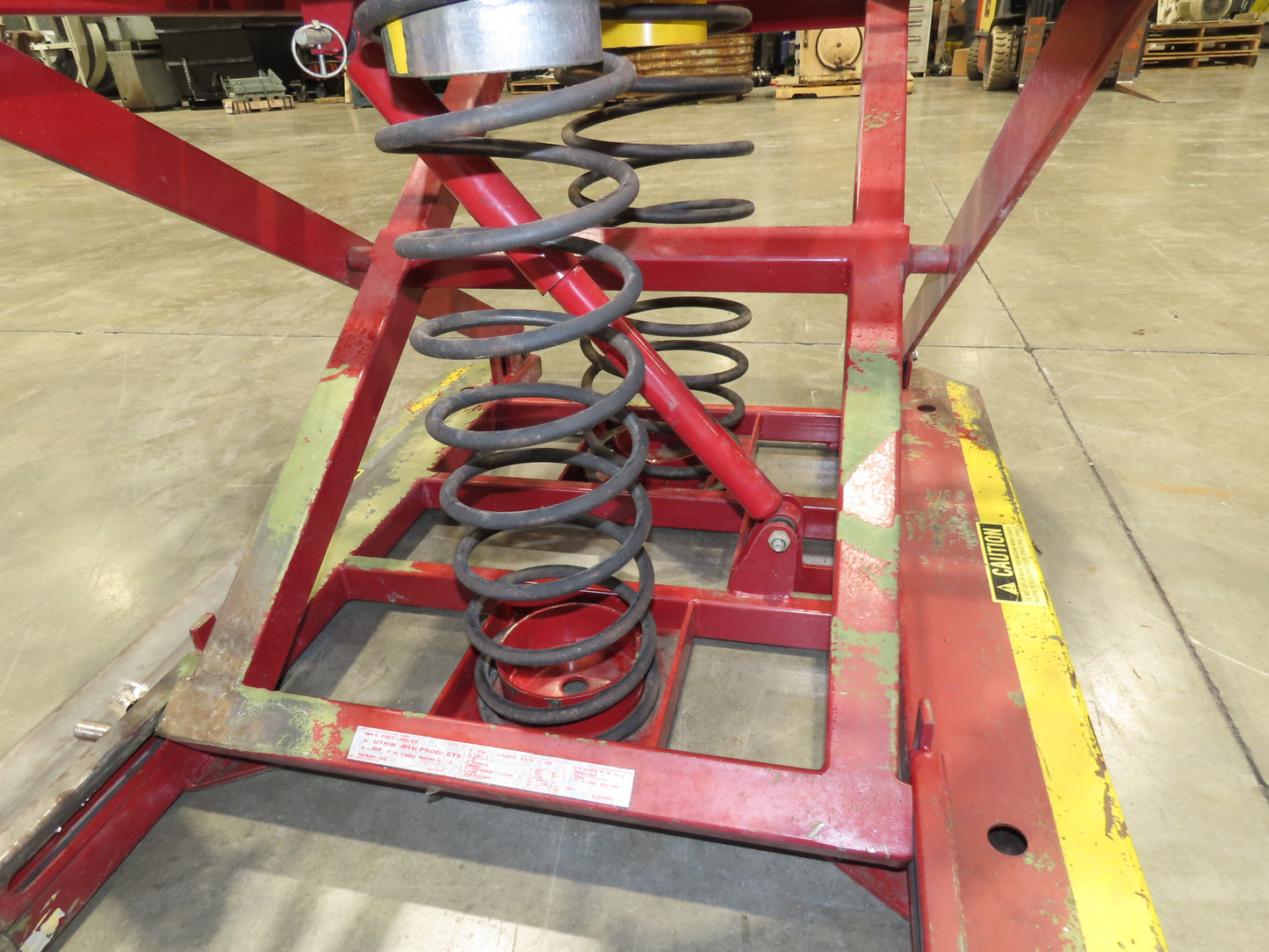 Southworth Pallet Pal Positioner Rotary Spring Level Loader Turntable 4500Lb