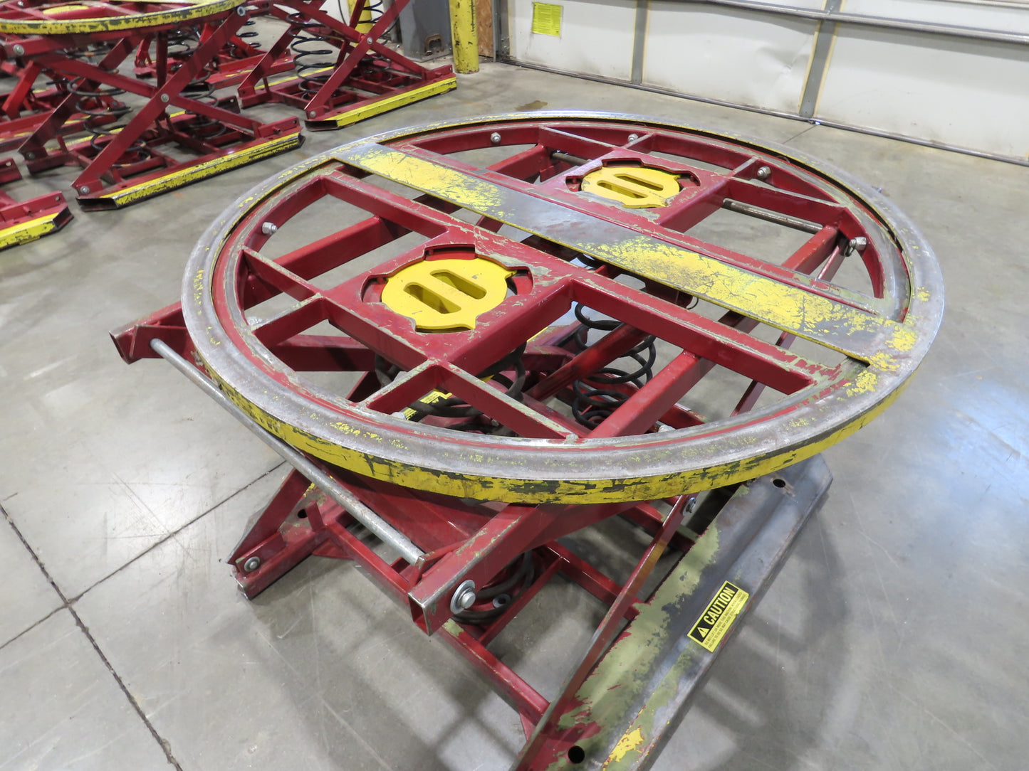 Southworth Pallet Pal Positioner Rotary Spring Level Loader Turntable 4500Lb