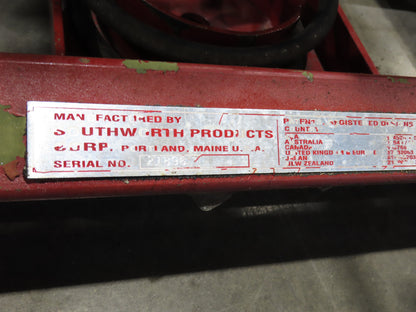 Southworth Pallet Pal Positioner Rotary Spring Level Loader Turntable 4500Lb