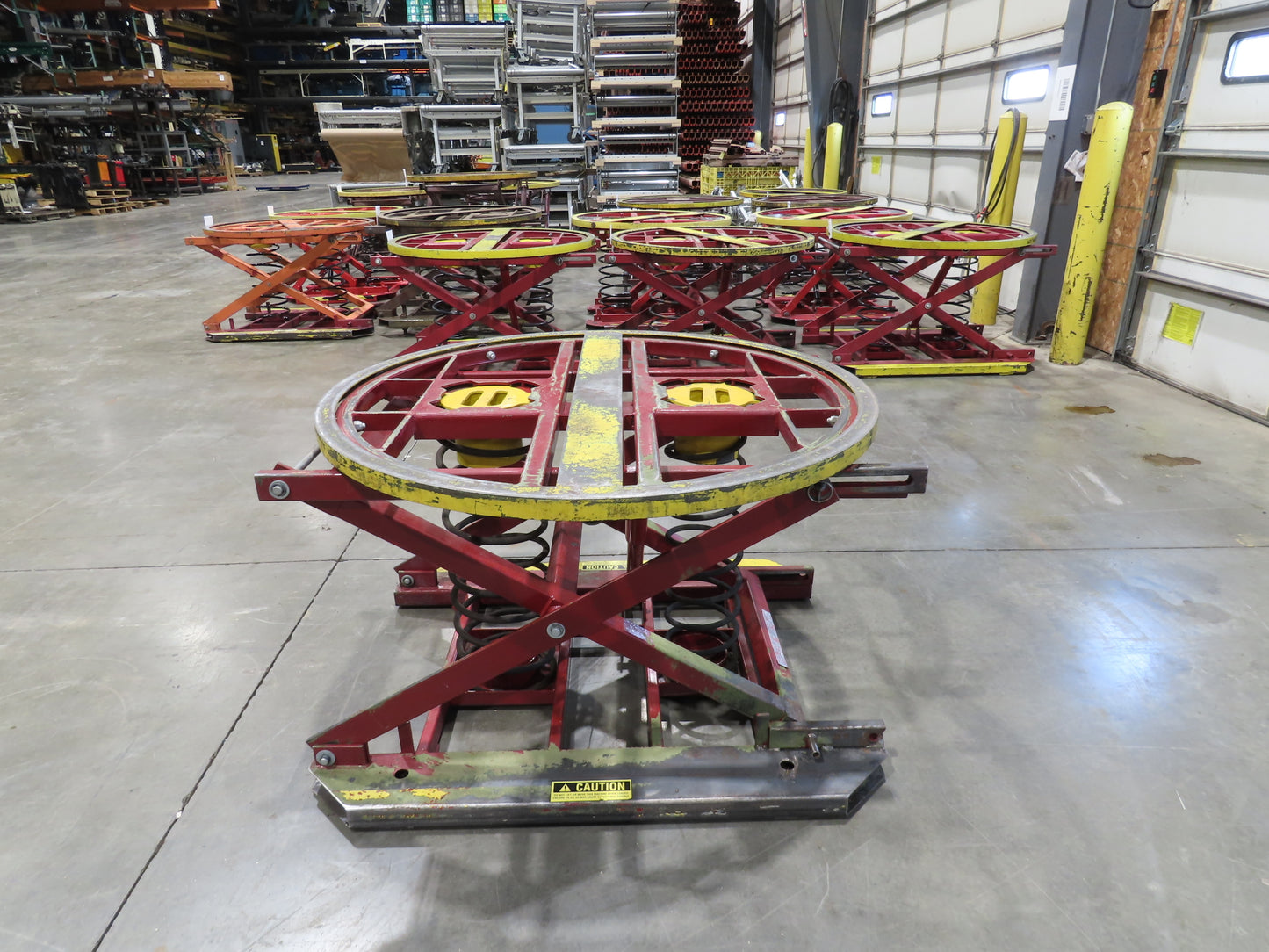 Southworth Pallet Pal Positioner Rotary Spring Level Loader Turntable 4500Lb