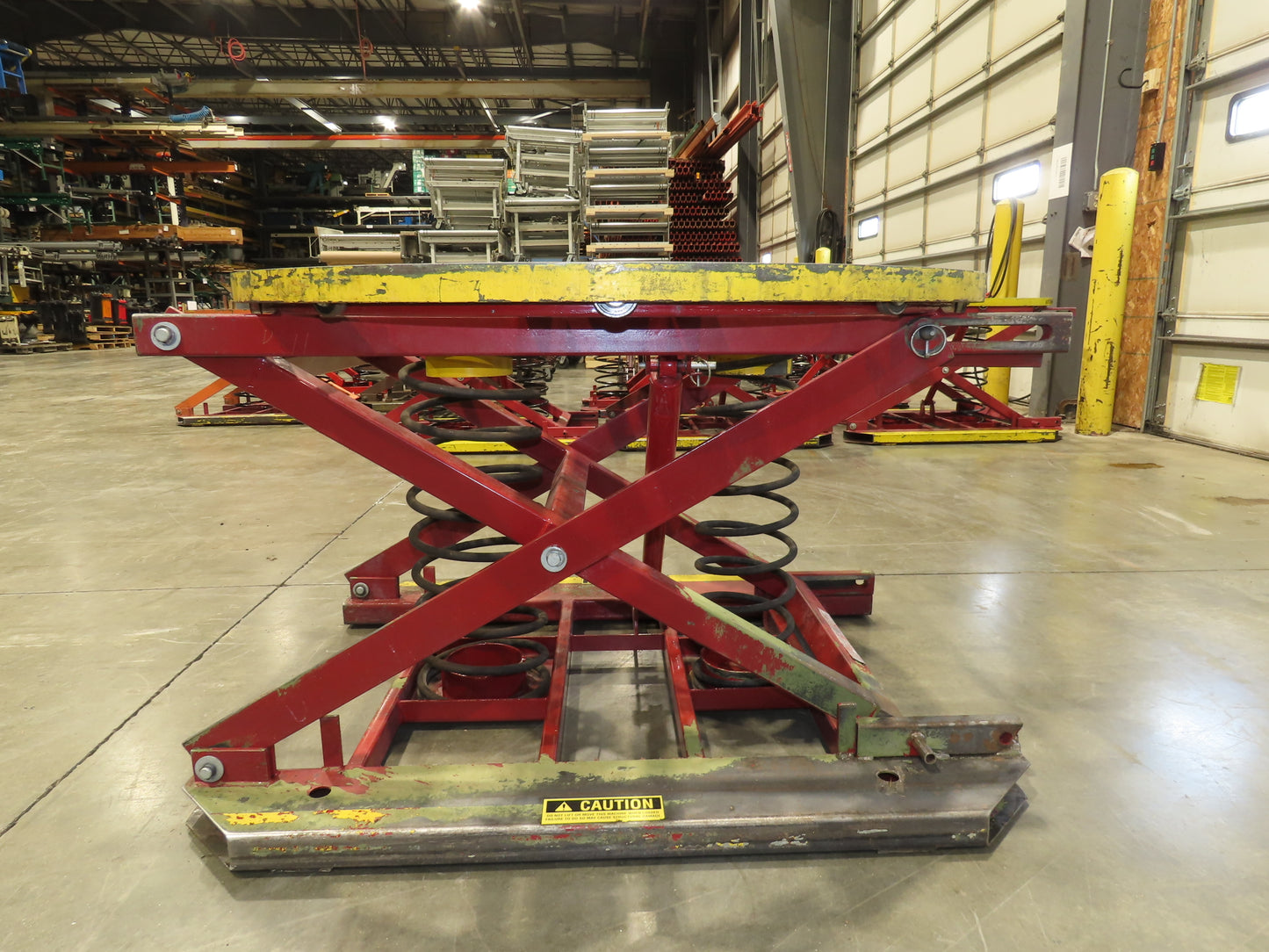 Southworth Pallet Pal Positioner Rotary Spring Level Loader Turntable 4500Lb