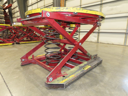 Southworth Pallet Pal Positioner Rotary Spring Level Loader Turntable 4500Lb