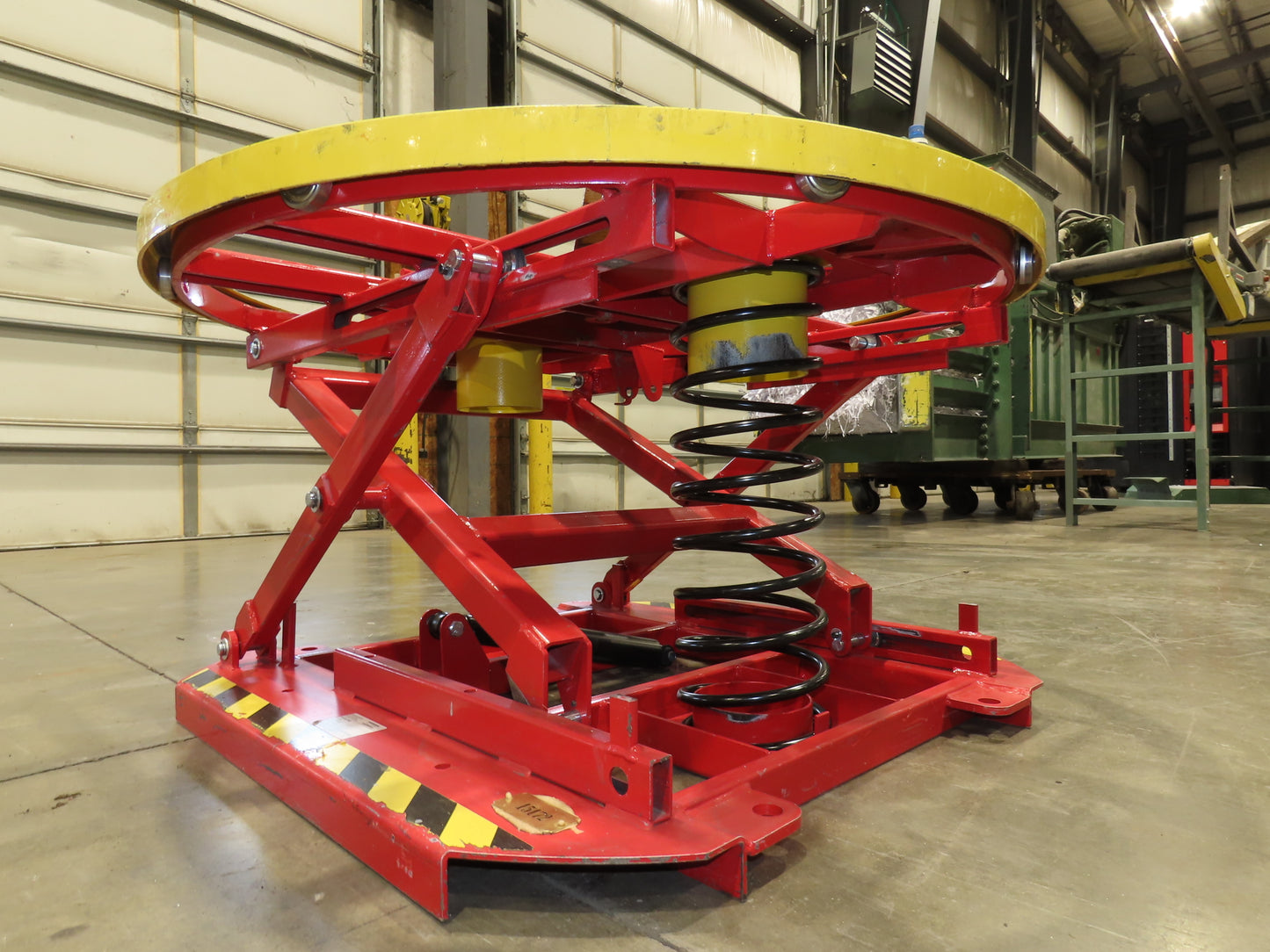 Southworth 4ZC16 Pallet Pal Positioner Single Spring Level Loader Turntable 23"H