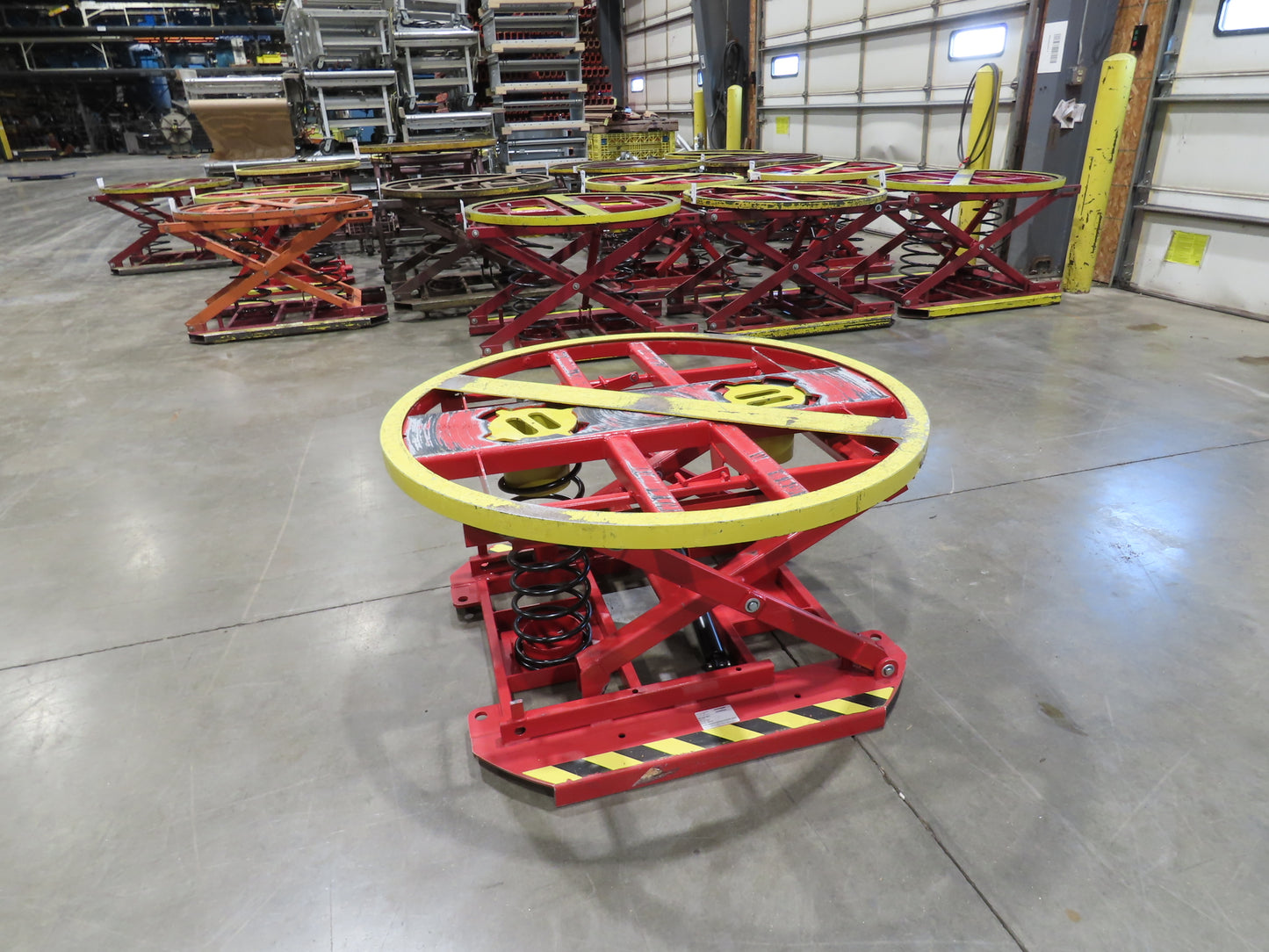 Southworth 4ZC16 Pallet Pal Positioner Single Spring Level Loader Turntable 23"H