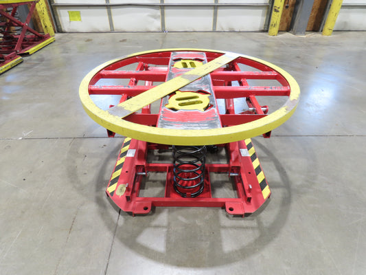Southworth 4ZC16 Pallet Pal Positioner Single Spring Level Loader Turntable 23"H