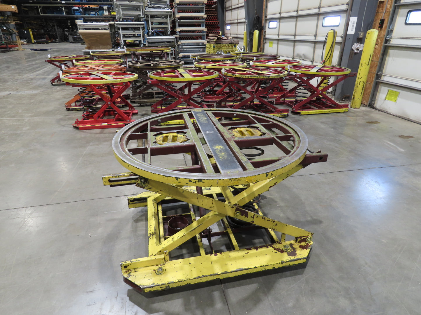 Southworth Pallet Pal Positioner Single Spring Level Loader Turntable 30"H