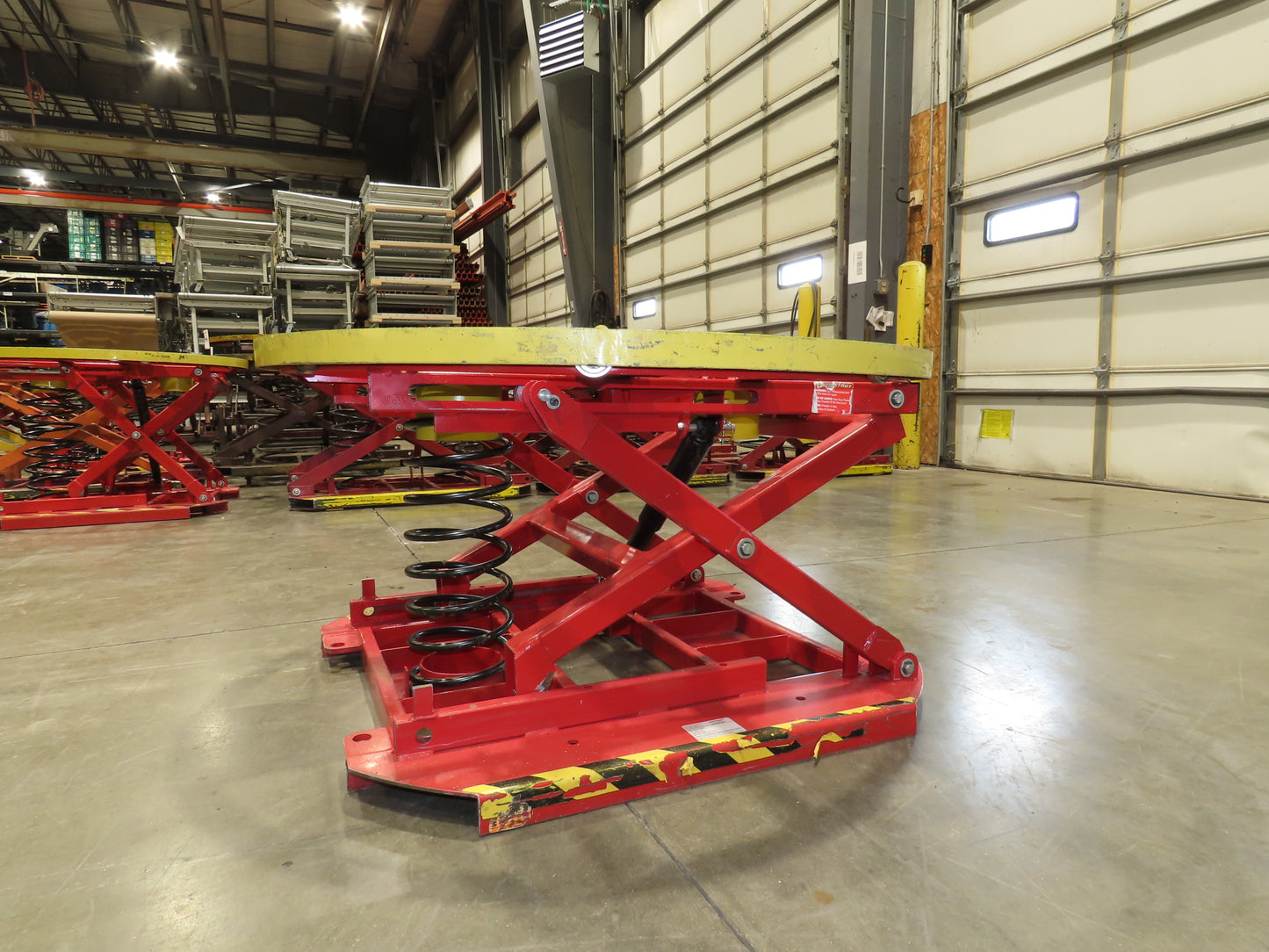 Southworth PP360-R4 Pallet Pal Positioner 1-Spring Level Loader Turntable 23"H-