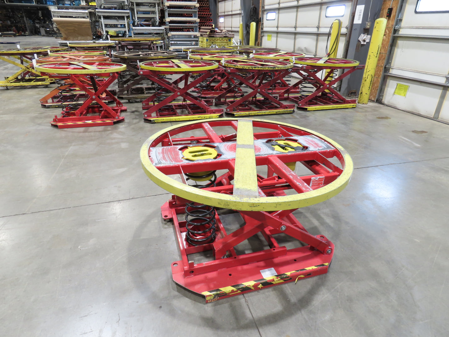 Southworth PP360-R4 Pallet Pal Positioner 1-Spring Level Loader Turntable 23"H-