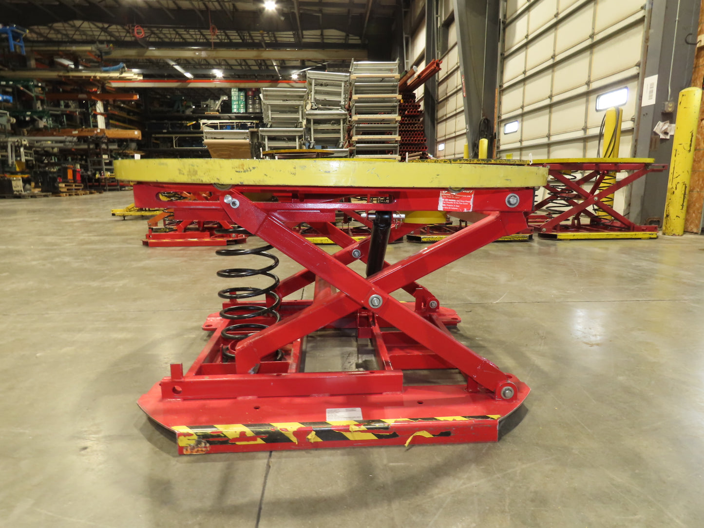 Southworth PP360-R4 Pallet Pal Positioner 1-Spring Level Loader Turntable 23"H-