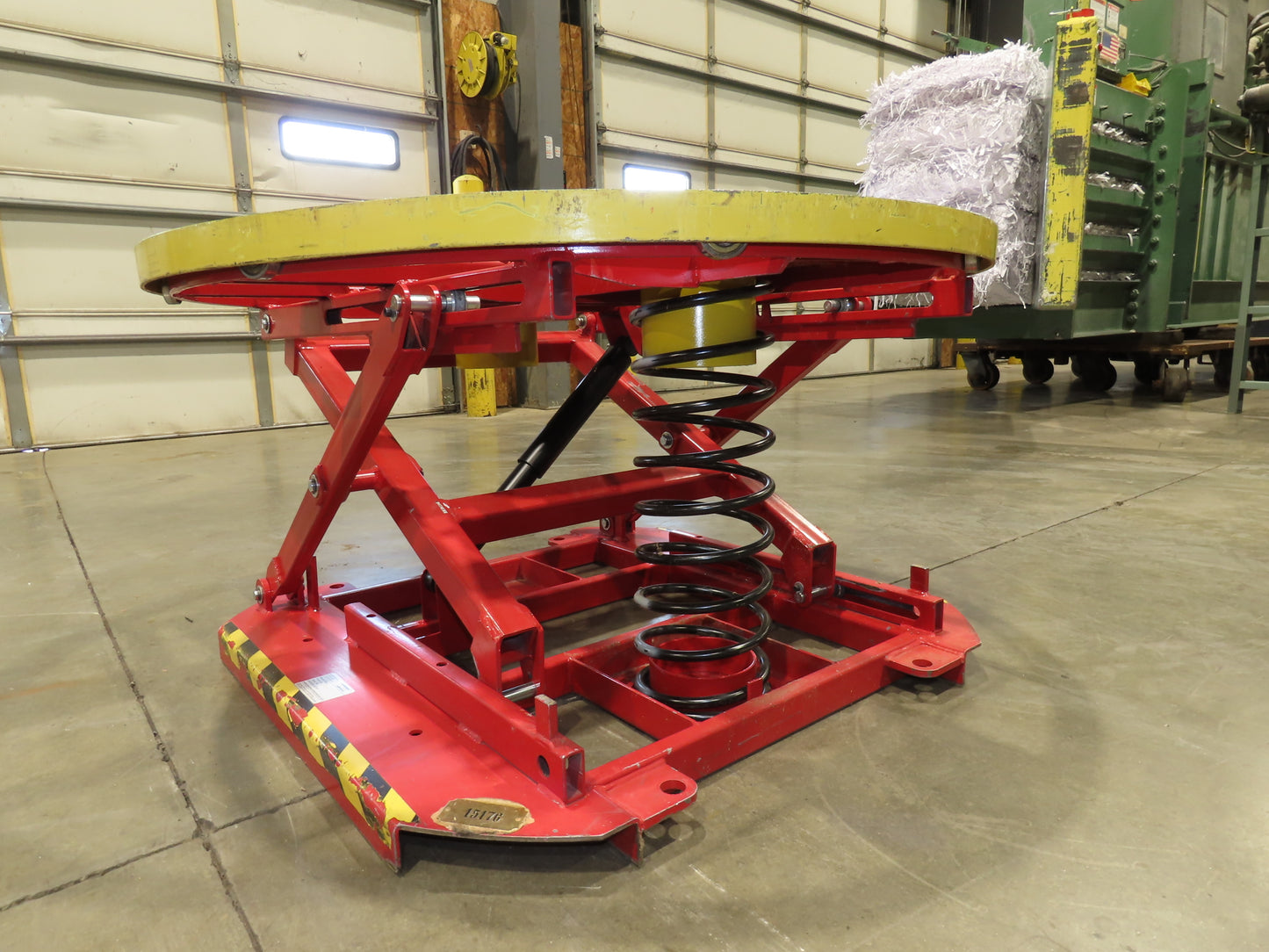Southworth PP360-R4 Pallet Pal Positioner 1-Spring Level Loader Turntable 23"H-