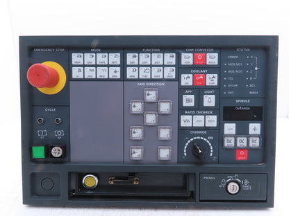 Mori Seiki SH-630 HMI Operator Push Button Control Panel Unit E54017B01 READ