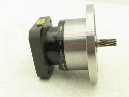 Apex Dynamics AE090 Planetary Gearbox 100:1 Inline Reducer Spline Shaft