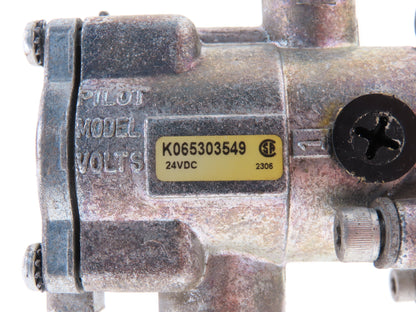 Parker N3556304549/K065303549 Pneumatic Solenoid Pilot Control Valve 24VDC 3/4"